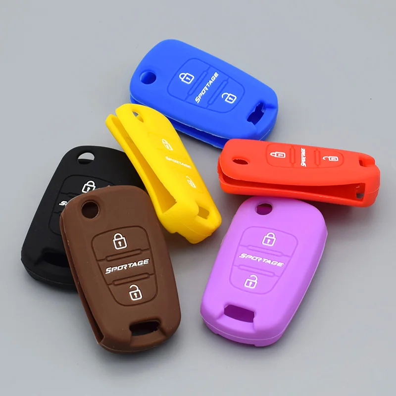 Silicone cover case car key Sportage emblem words for KIA RIO K2 K3 K5 Soul Sportage Shuma Carens remote key protect shell
Silicone cover case car key Sportage emblem words for KIA RIO K2 K3 K5 Soul Sportage Shuma Carens remote key protect shell
