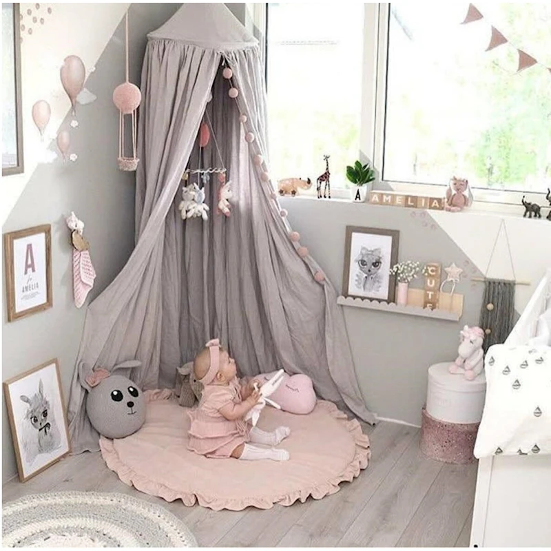 Baby Kids Play Blanket Cotton Girl Boys Game Mats Room Floor Round Carpet Rug Children Tent Camp Mat gym Kids tapete infantil
Baby Kids Play Blanket Cotton Girl Boys Game Mats Room Floor Round Carpet Rug Children Tent Camp Mat gym Kids tapete infantil