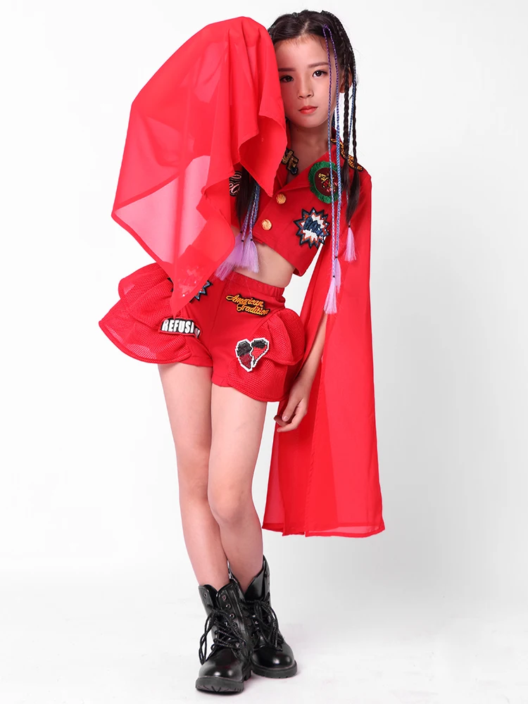 Children'S Street Jazz Dance Costume Catwalk Dancing Costumes Girls Hip Hop Suit Children's Showcase Little Host's Dress Suit
Children'S Street Jazz Dance Costume Catwalk Dancing Costumes Girls Hip Hop Suit Children's Showcase Little Host's Dress Suit