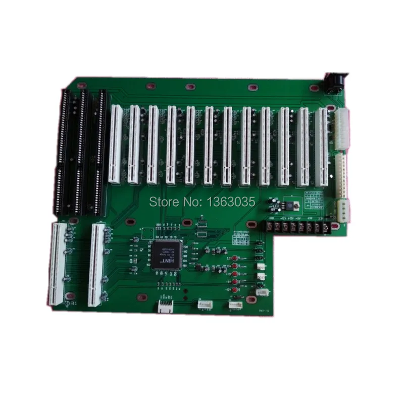 14 PCI 3 ISA объединительная плата с 12V 24 pin ATX 12 AT DC Power Промышленная материнская
