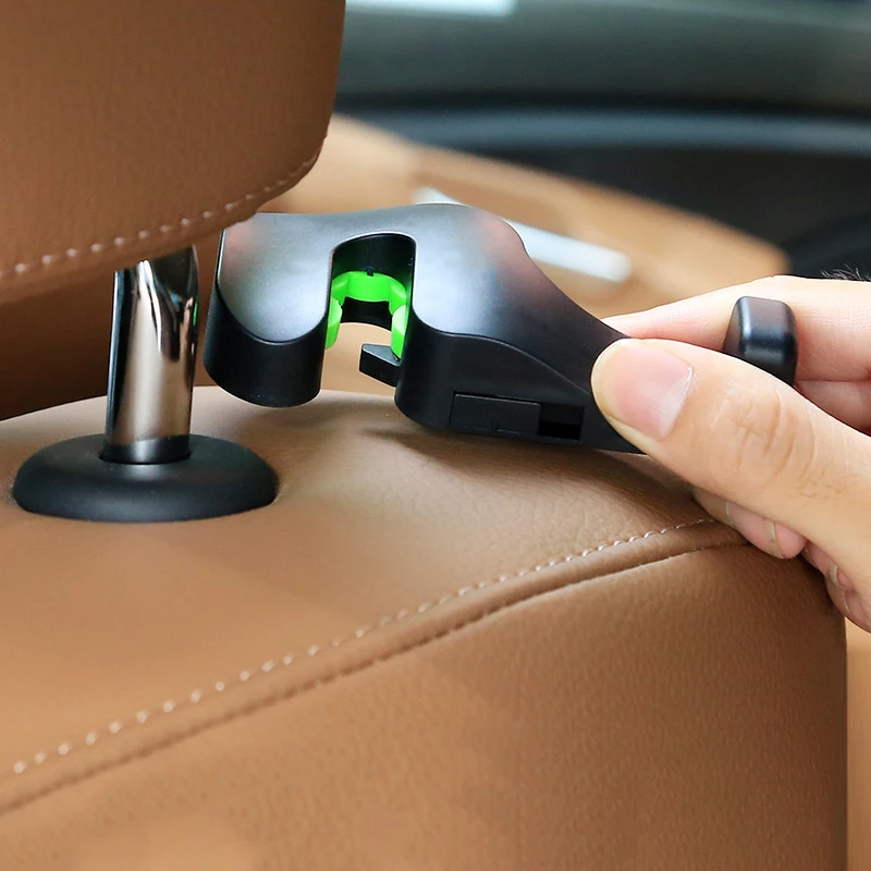 2X Car Back Seat Headrest Holder Auto Hanger Hooks Clip for Purse Bag Cloth Grocery Automobile Interior Accessories
2X Car Back Seat Headrest Holder Auto Hanger Hooks Clip for Purse Bag Cloth Grocery Automobile Interior Accessories