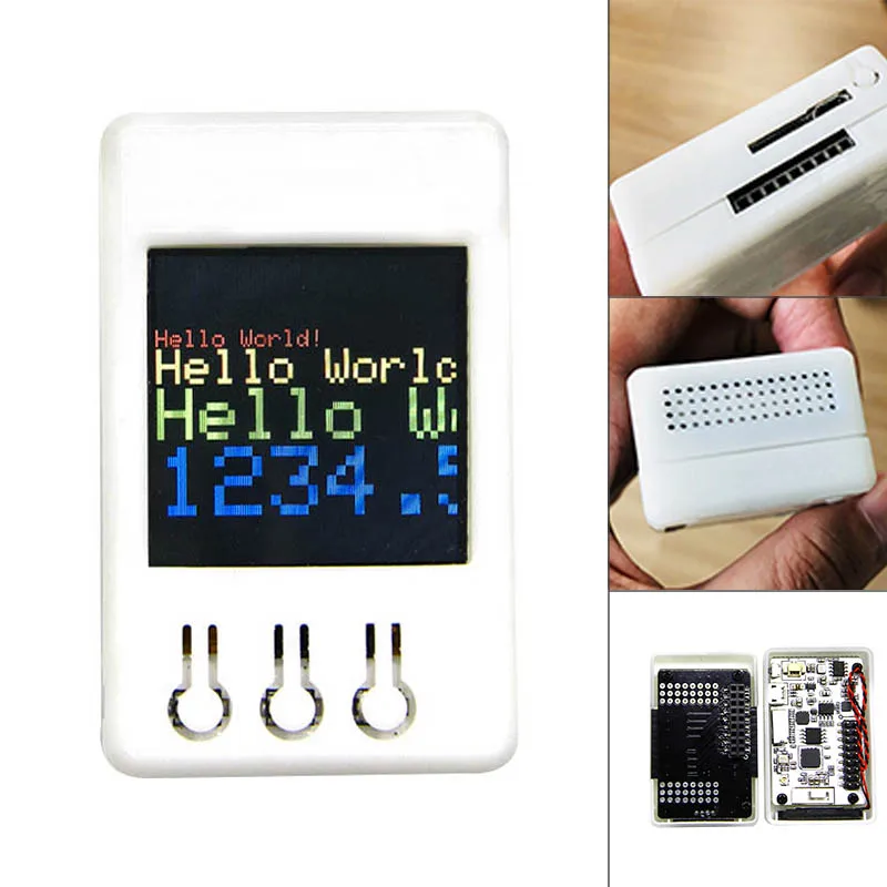 TTGO TS V1.2 DIY Box Bluetooth Wifi Module ESP32 1.44inch TFT Card Slot Speaker EM88
TTGO TS V1.2 DIY Box Bluetooth Wifi Module ESP32 1.44inch TFT Card Slot Speaker EM88