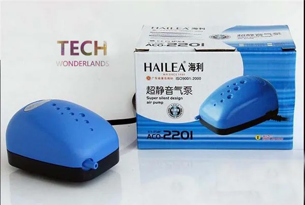 HAILEA ACO-2201 Aquarium Silent Air Pump Fish Tank Oxygen Pump ultra-quiet Increasing oxygen pump free shipping
HAILEA ACO-2201 Aquarium Silent Air Pump Fish Tank Oxygen Pump ultra-quiet Increasing oxygen pump free shipping