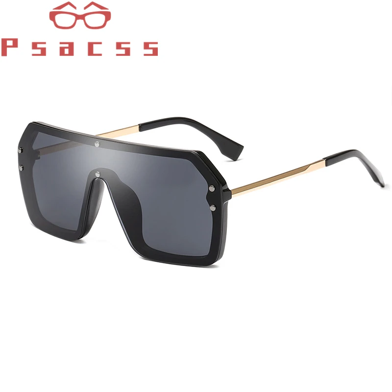 Psacss Vintage One-Piece Goggle Sunglasses Men Women 2019 Fashion Brand Designer Sun Glasses Male Driving lentes de sol hombre
Psacss Vintage One-Piece Goggle Sunglasses Men Women 2019 Fashion Brand Designer Sun Glasses Male Driving lentes de sol hombre