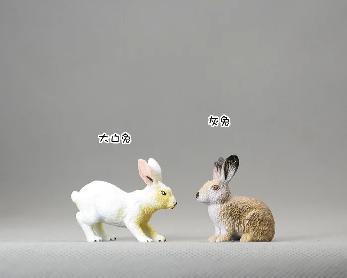 Animas! Solid animal model toy bunny rabbit little rabbit ornaments workmanship favorites!
Animas! Solid animal model toy bunny rabbit little rabbit ornaments workmanship favorites!