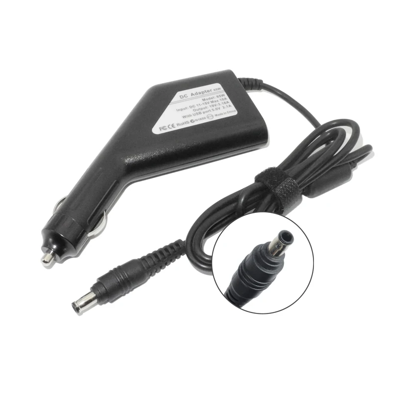 19V 3.16A 60W Laptop Dc Car Charger Power Adapter for Samsung RV520 RV515 R520 R52 R523 R530 R538 R580 5V 2.1A USB Charger
19V 3.16A 60W Laptop Dc Car Charger Power Adapter for Samsung RV520 RV515 R520 R52 R523 R530 R538 R580 5V 2.1A USB Charger