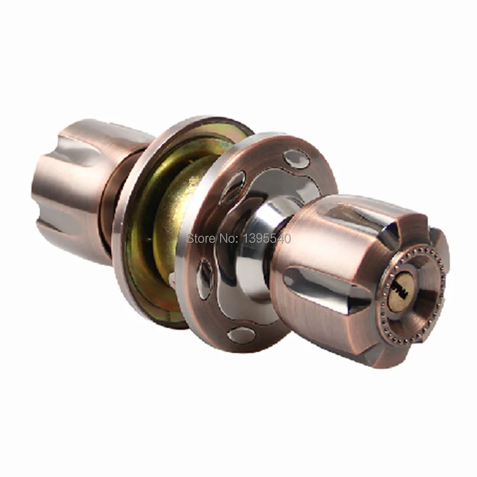 New 60mm Mechanical Indoor Door Lock Antique Cylindrical Ball with Key Pure Lock Core Copper Lock Palace Ball Wooden Door Lock
New 60mm Mechanical Indoor Door Lock Antique Cylindrical Ball with Key Pure Lock Core Copper Lock Palace Ball Wooden Door Lock