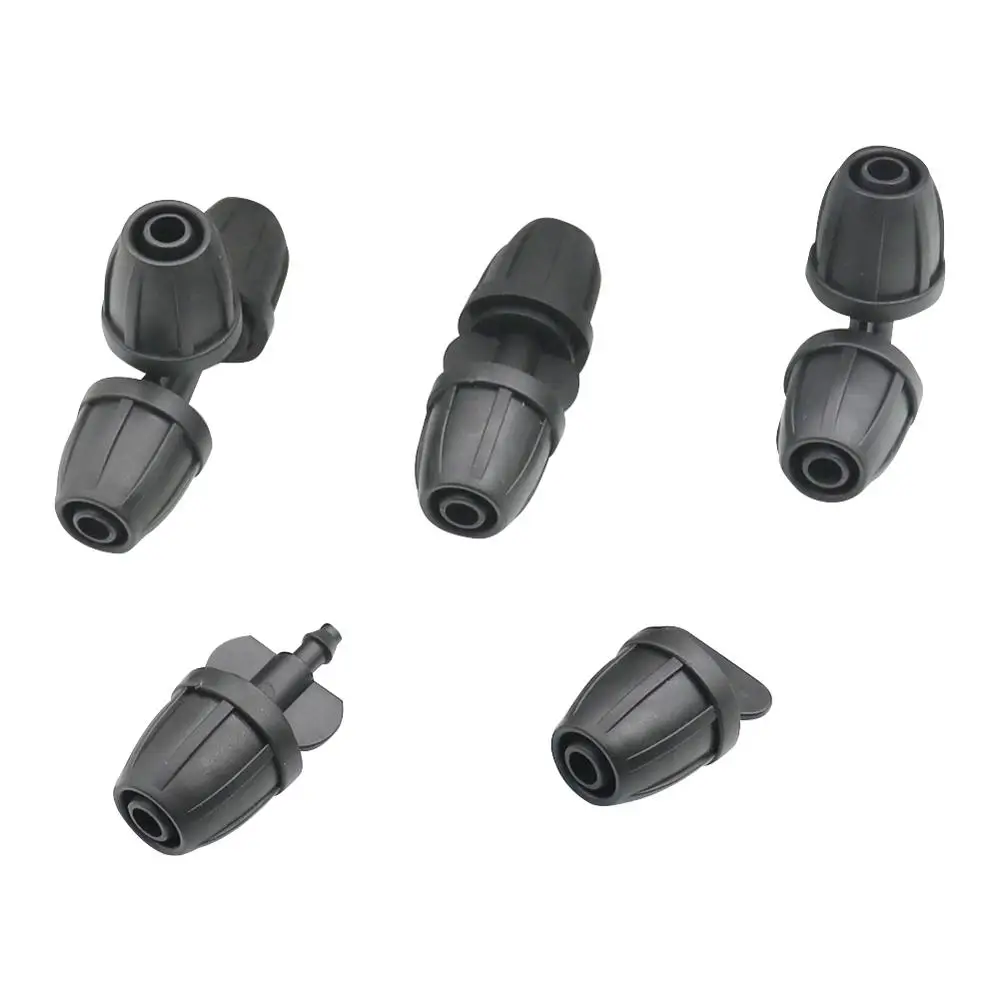 2 Pcs 8/11mm Hose Connectors With lock Nuts Tee Straight Elbow Plug Connector Garden Drip irrigation 8/11mm Hose Splitters
2 Pcs 8/11mm Hose Connectors With lock Nuts Tee Straight Elbow Plug Connector Garden Drip irrigation 8/11mm Hose Splitters