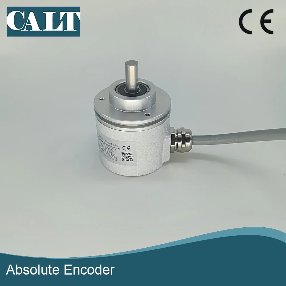 CALT CANBUS output 12 bit single lap absolute rotary encoder clamping flange 6mm solid shaft encoder CAS60R12E6CBB
CALT CANBUS output 12 bit single lap absolute rotary encoder clamping flange 6mm solid shaft encoder CAS60R12E6CBB