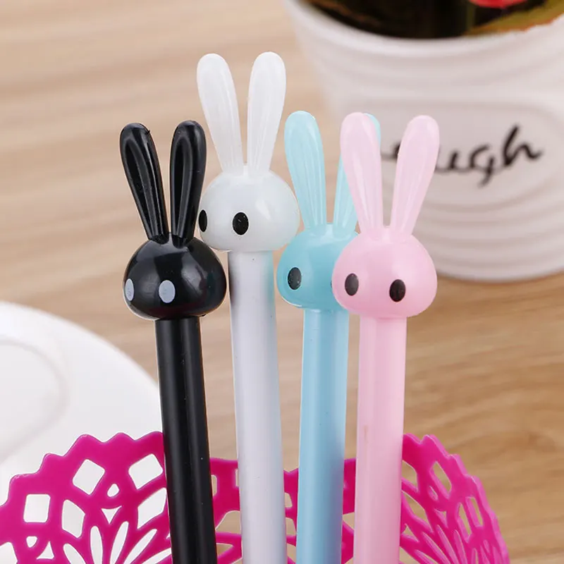 4PCS/lot 0.5mm Cute Cartoon Stationery Bunny Neutral Pen Stylish, Long Ear Rabbit Stationery Pen Creative Student Pen Office Pen
4PCS/lot 0.5mm Cute Cartoon Stationery Bunny Neutral Pen Stylish, Long Ear Rabbit Stationery Pen Creative Student Pen Office Pen