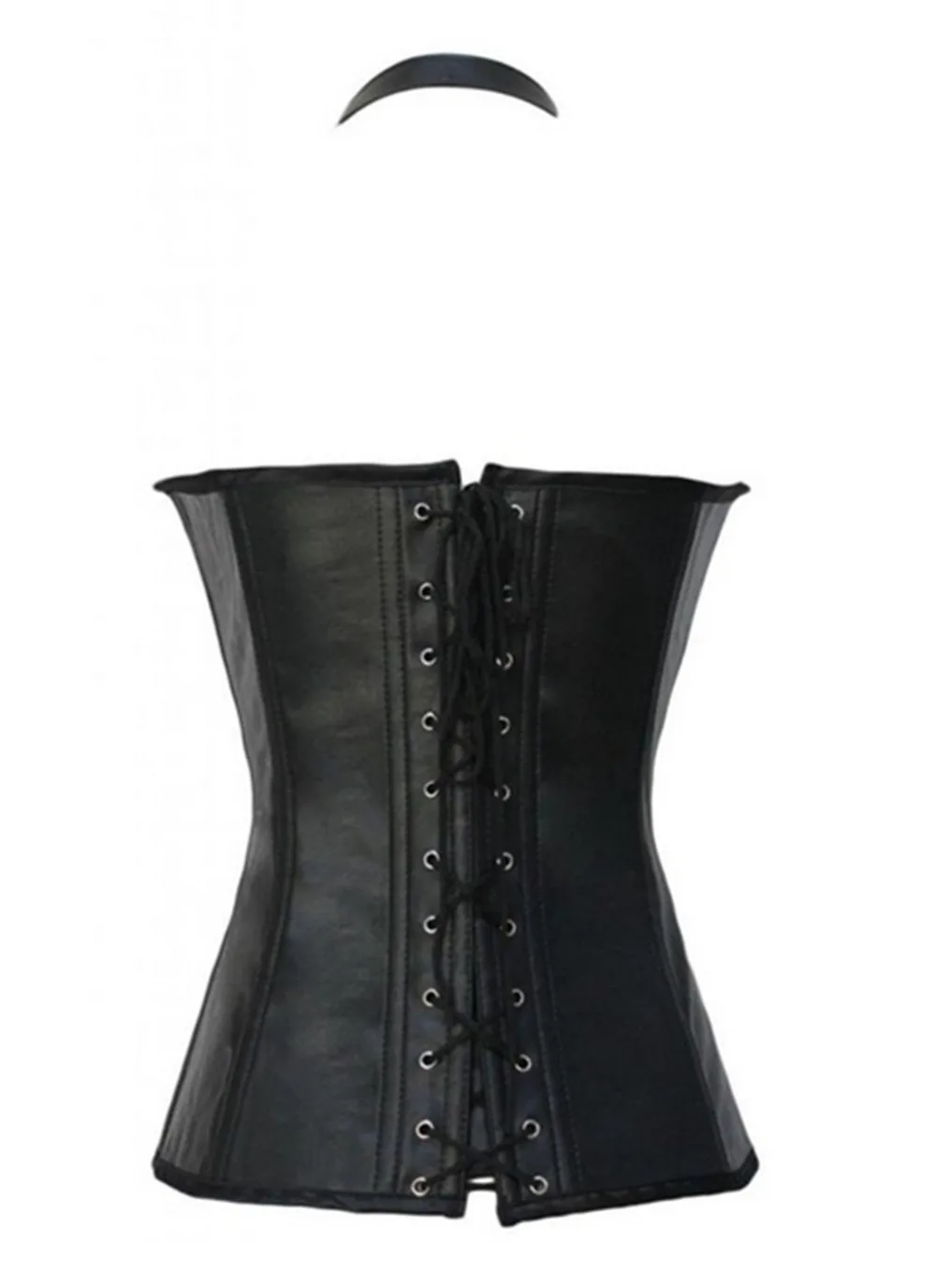 Gothic faux Leather steampunk Corset sexy Straps lingerie waist cincher Bustier Push Up clubwear Costume S-2XL
Gothic faux Leather steampunk Corset sexy Straps lingerie waist cincher Bustier Push Up clubwear Costume S-2XL
