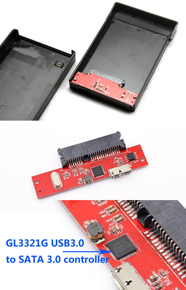 Tool Free 2.5" Mobile HDD SSD Mini Enclosure USB 3.0 Plug & Play 9.5mm 7mm Hard Drive SATA 6Gbps III External Box
Tool Free 2.5" Mobile HDD SSD Mini Enclosure USB 3.0 Plug & Play 9.5mm 7mm Hard Drive SATA 6Gbps III External Box