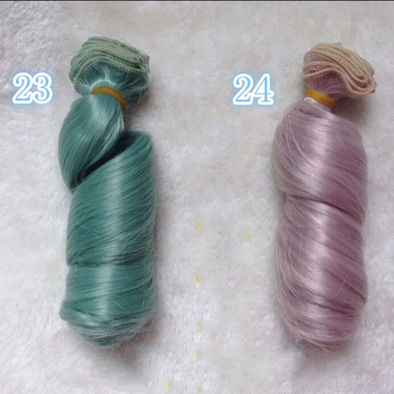 7PCS/LOT Wholesale New Color BJD SD Curly Doll Hair Accessories Synthetic Doll Hair Wigs Diy
7PCS/LOT Wholesale New Color BJD SD Curly Doll Hair Accessories Synthetic Doll Hair Wigs Diy