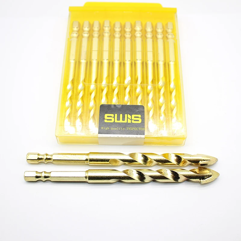 Twist Drill Tungsten Carbide Bit 6mm 8mm 10mm 12mm Tiling Masonry Drilling Drill Bits for Tile Ceramic ement wall
Twist Drill Tungsten Carbide Bit 6mm 8mm 10mm 12mm Tiling Masonry Drilling Drill Bits for Tile Ceramic ement wall