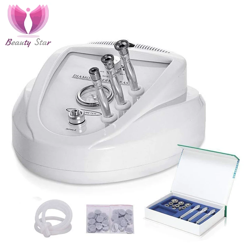 Beauty Star Diamond Microdermabrasion Machine Vacuum Spray Massage Skin Peeling Facial Lift Skin Care Blackhead Removal Machine
Beauty Star Diamond Microdermabrasion Machine Vacuum Spray Massage Skin Peeling Facial Lift Skin Care Blackhead Removal Machine