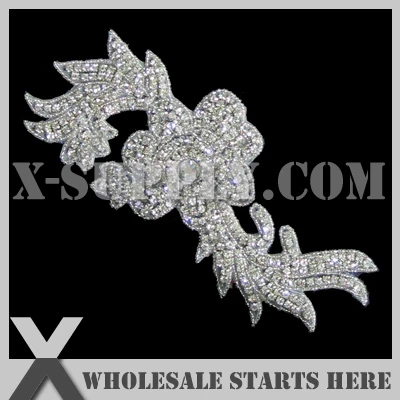 (30pcs/lot) Bridal Rhinestone Applique Iron On Beaded Patch for Custom Wedding Dress Decoration, X1-RAT2230
(30pcs/lot) Bridal Rhinestone Applique Iron On Beaded Patch for Custom Wedding Dress Decoration, X1-RAT2230
