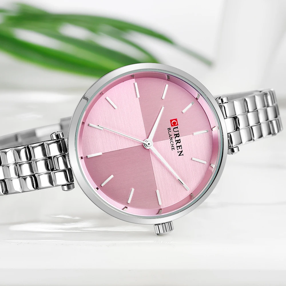 Top CURREN brand Women watch Fashion Design Quartz Watches Women's Dress Luxury Bracelet Clock Ladies simple girl Wrist watches
Top CURREN brand Women watch Fashion Design Quartz Watches Women's Dress Luxury Bracelet Clock Ladies simple girl Wrist watches