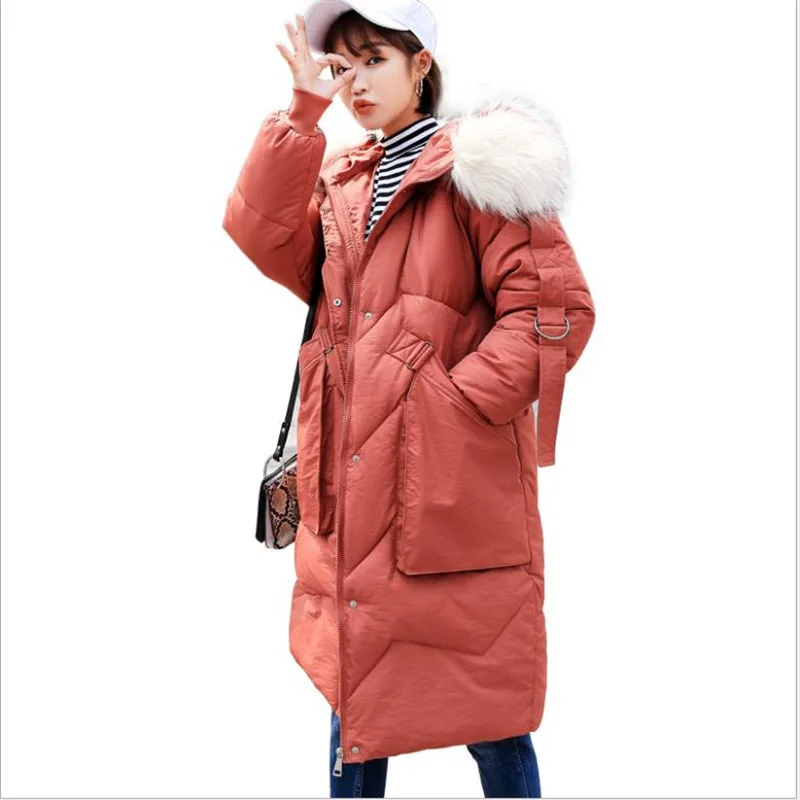 Elegant 2018 Winter Women Loose Jackets Female Down Jacket Hooded Large Fur Collar Winter Jackets Loose Female Warm Parkas Q919
Elegant 2018 Winter Women Loose Jackets Female Down Jacket Hooded Large Fur Collar Winter Jackets Loose Female Warm Parkas Q919