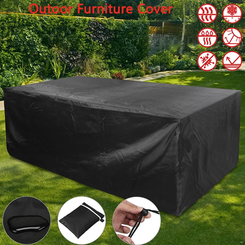 10 Sizes Outdoor Garden Furniture Rain Cover Waterproof Oxford Wicker Sofa Protection Set Garden Patio Rain Snow Dustproof Black
10 Sizes Outdoor Garden Furniture Rain Cover Waterproof Oxford Wicker Sofa Protection Set Garden Patio Rain Snow Dustproof Black