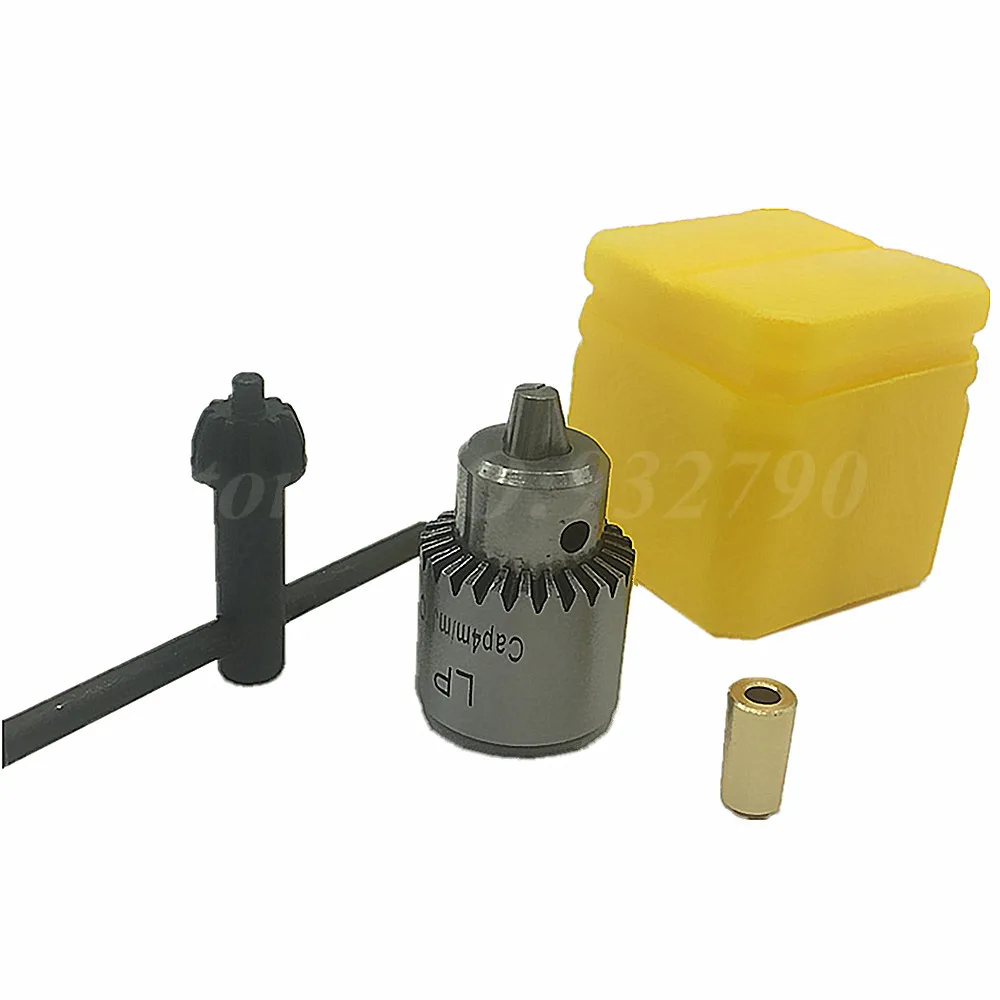 Electric Drill Chuck 0.3-4mm Jt0 Keyed Mount Taper Mounted Lathe Chucks Key + 3.17mm Brass Motor Shaft Electric Mini Motor Clamp
Electric Drill Chuck 0.3-4mm Jt0 Keyed Mount Taper Mounted Lathe Chucks Key + 3.17mm Brass Motor Shaft Electric Mini Motor Clamp