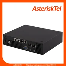 VoIP PBX с 4 порты FXO на базе карта asterisk tdm410p voip telefone pabx miniucs switchvox ip pbx