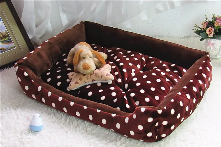 Новая кровать для собак мягкая больших домик и щенков одеяло коврик кошек