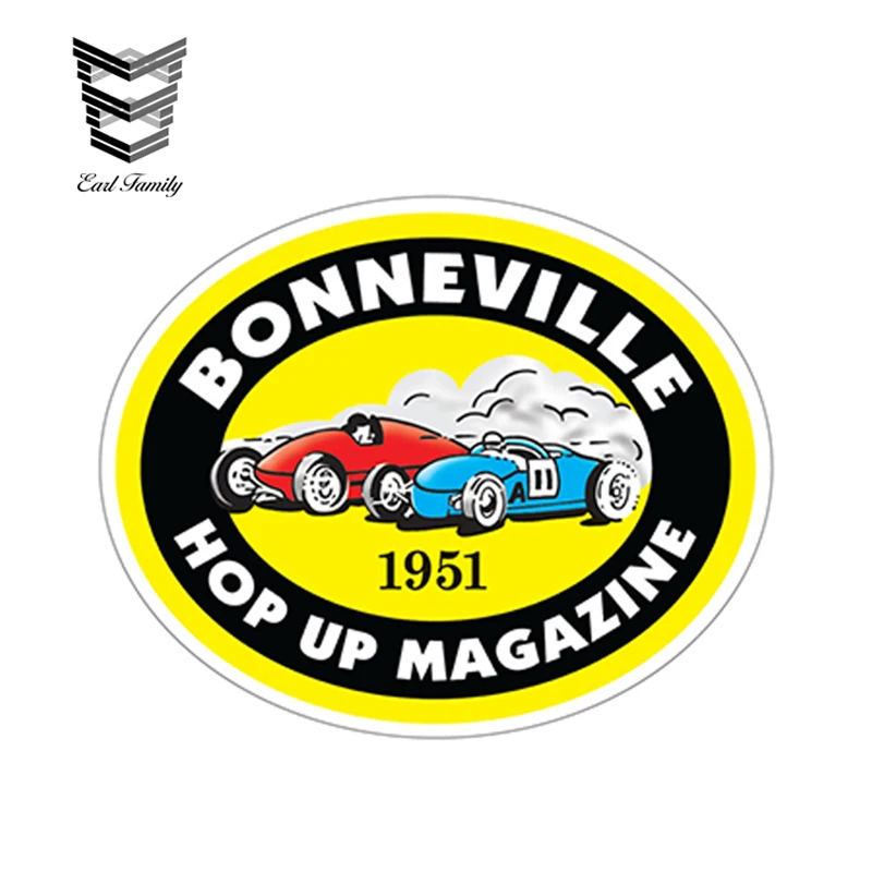 EARLFAMILY 12cm x 9.6cm Bonneville Hop Up Magazine Hot Rod Sticker Vinyl Decal Personality Car Styling Waterproof Accessories
EARLFAMILY 12cm x 9.6cm Bonneville Hop Up Magazine Hot Rod Sticker Vinyl Decal Personality Car Styling Waterproof Accessories