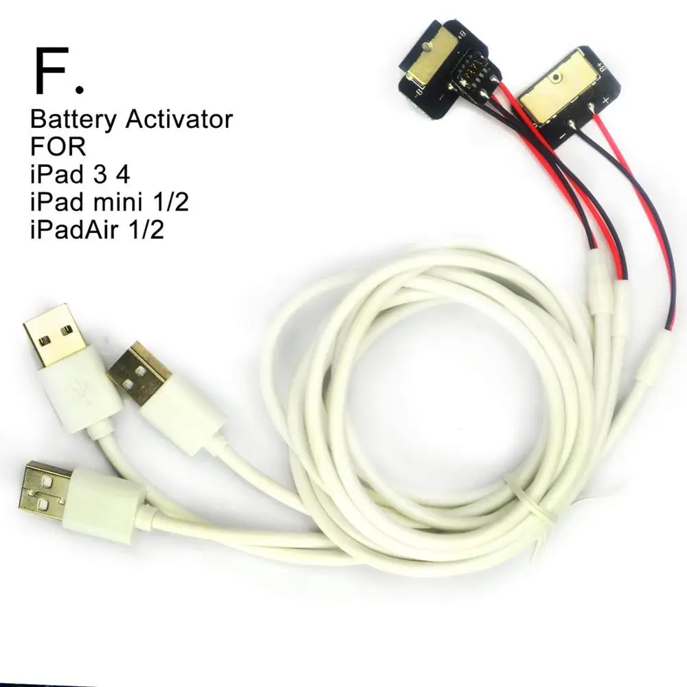 Professional Dedicated Power Current Test Cable Activation Cable for iPhone/Samsung/iPad Battery Activation Charge PCB Board
Professional Dedicated Power Current Test Cable Activation Cable for iPhone/Samsung/iPad Battery Activation Charge PCB Board
