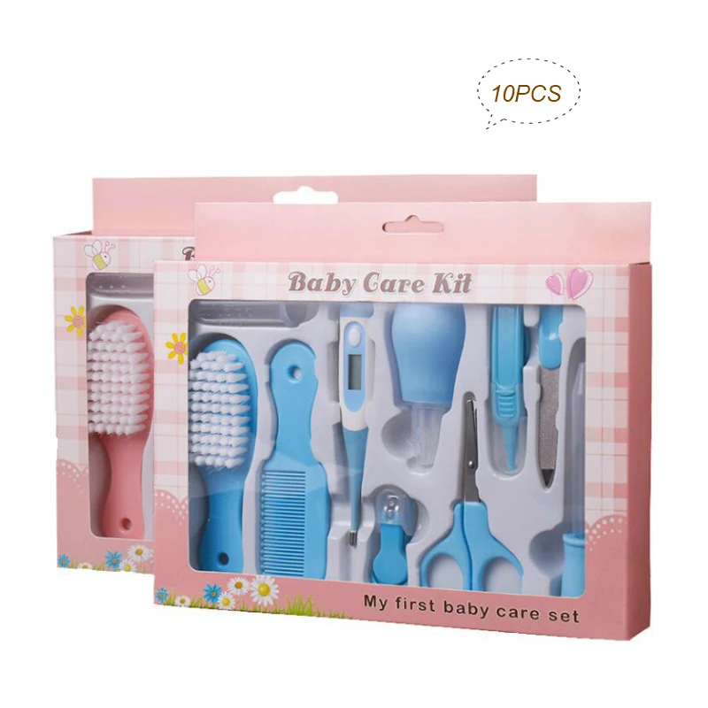 10Pcs/Set Infant Newborn Baby Nail Clipper Scissors Hair Brush Comb Manicure Care Kit Baby Nail Shear Trimmer Care Products
10Pcs/Set Infant Newborn Baby Nail Clipper Scissors Hair Brush Comb Manicure Care Kit Baby Nail Shear Trimmer Care Products