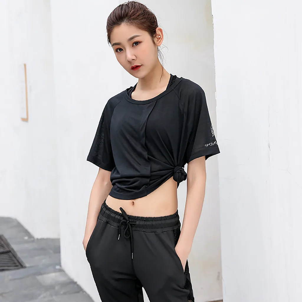 Ladies Sports T-shirt Top Performance T-shirt Top Breathable Moisture Wicking Quick Drying Outdoor Running Sport Top
Ladies Sports T-shirt Top Performance T-shirt Top Breathable Moisture Wicking Quick Drying Outdoor Running Sport Top