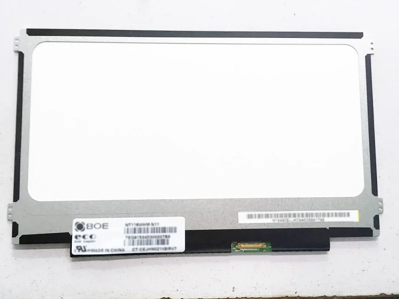 NT116WHM-N11 V4.0 NT116WHM-N21 Matte для HP CHROMEBOOK 7265NGW 11 G5, светодиодный экран 1366x768
NT116WHM-N11 V4.0 NT116WHM-N21 Matte для HP CHROMEBOOK 7265NGW 11 G5, светодиодный экран 1366x768