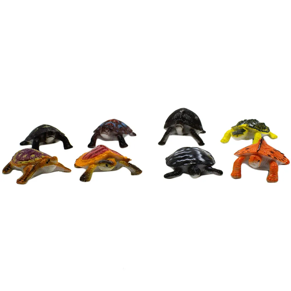8 PCS < 3 years old Plastic Animals Educational Science Toy Simulated Fish Model For Kids Children |