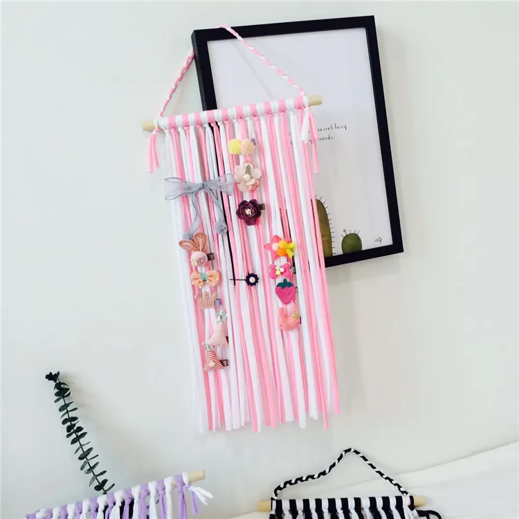 Girls Hair Bows Storage Belt Barrette Hairband Organizer Rainbow Color Hair Clips Holder DIY Hair Accessories Kids Room Decor
Girls Hair Bows Storage Belt Barrette Hairband Organizer Rainbow Color Hair Clips Holder DIY Hair Accessories Kids Room Decor