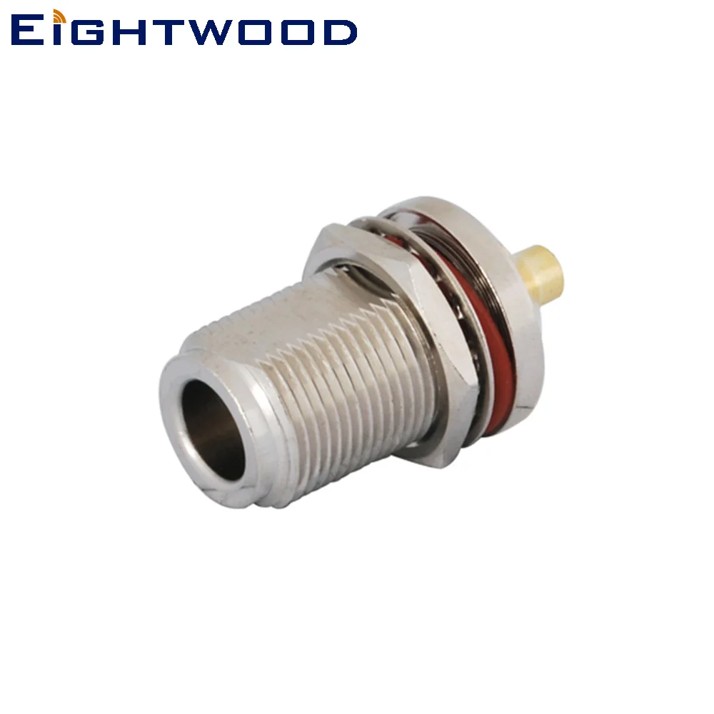 Eightwood 5PCS N Jack Female Bulkhead O-ring RF Coaxial Connector Adapter for Semi-rigid .086'' RG405 Cable
Eightwood 5PCS N Jack Female Bulkhead O-ring RF Coaxial Connector Adapter for Semi-rigid .086'' RG405 Cable