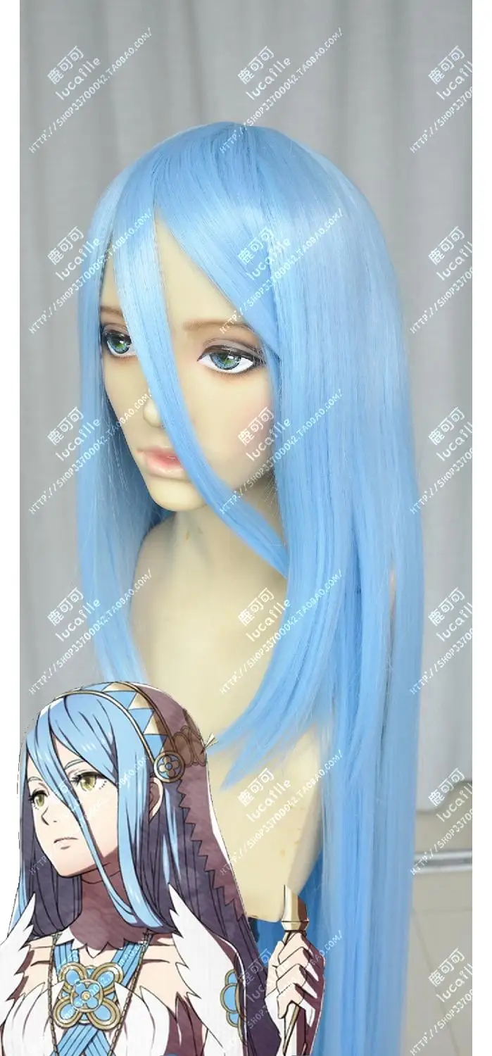 Game Fire Emblem Fates Azura Cosplay Wig Long Light Blue Straight Heat Resistant Synthetic Hair Wigs + Wig Cap
Game Fire Emblem Fates Azura Cosplay Wig Long Light Blue Straight Heat Resistant Synthetic Hair Wigs + Wig Cap