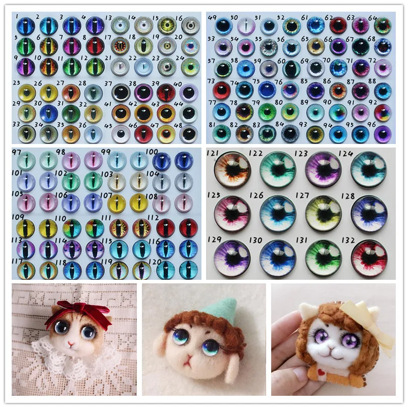 High Quality Simulation Glass Eyeball For Plush Animals Cats Monster Big Eyes Stuffed Accessories (Please Remark No. When Order)
High Quality Simulation Glass Eyeball For Plush Animals Cats Monster Big Eyes Stuffed Accessories (Please Remark No. When Order)