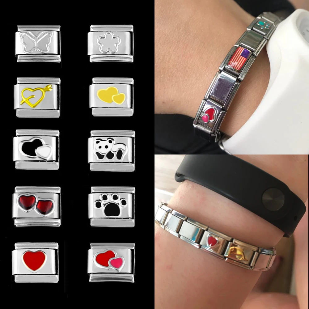 Bracelets For Women Accessories Men Jewelry Making Soccer Flower Cupid Animal 2018 New Stainless Steel Wholesale Jewelery | Украшения и