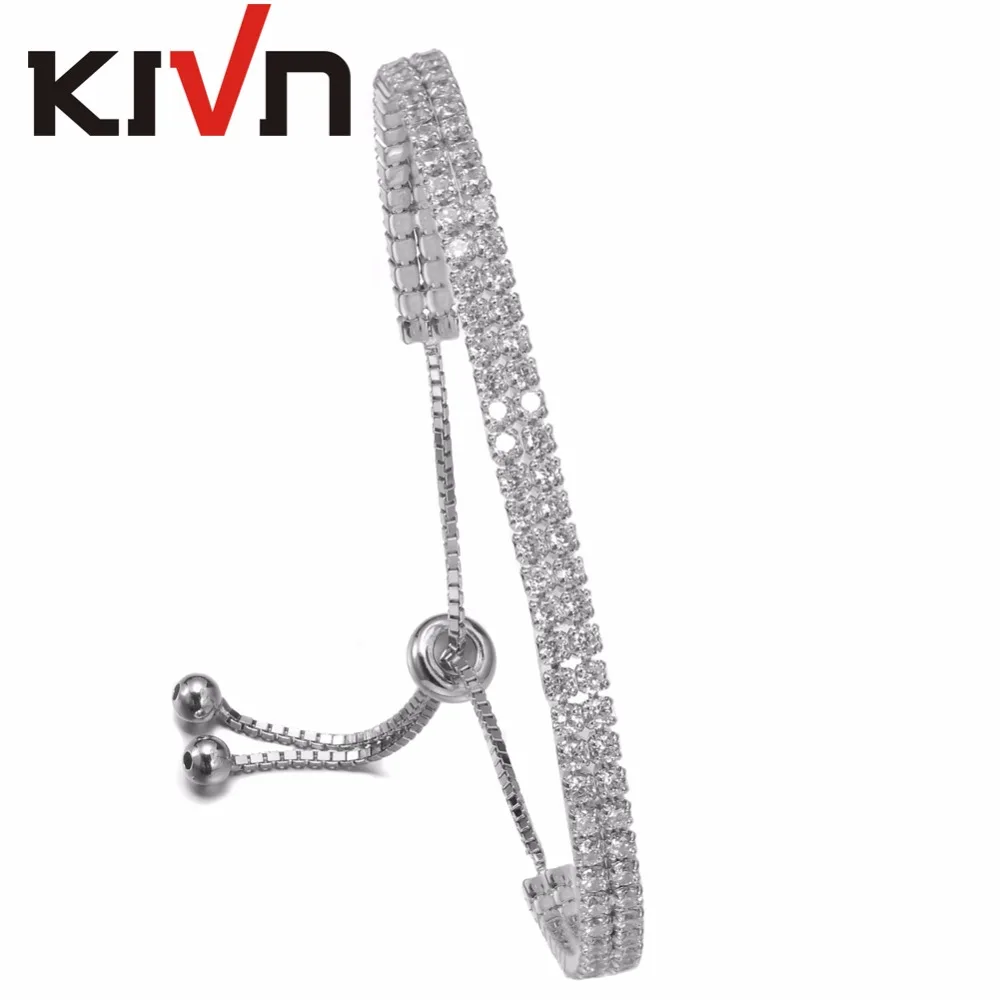 KIVN Fashion Jewelry Adjustable CZ Cubic Zirconia Tennis Wedding Bridal Bracelets for Women Mothers Day Christmas Birthday Gifts
KIVN Fashion Jewelry Adjustable CZ Cubic Zirconia Tennis Wedding Bridal Bracelets for Women Mothers Day Christmas Birthday Gifts