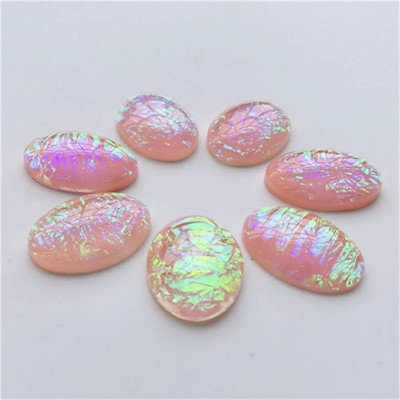 High Guality 50 Pieces 18x25mm Pink Oval Resin Stone Cabochon Dome Flat back beads DIY Jewelry Accesories Finding Resin Beads
High Guality 50 Pieces 18x25mm Pink Oval Resin Stone Cabochon Dome Flat back beads DIY Jewelry Accesories Finding Resin Beads