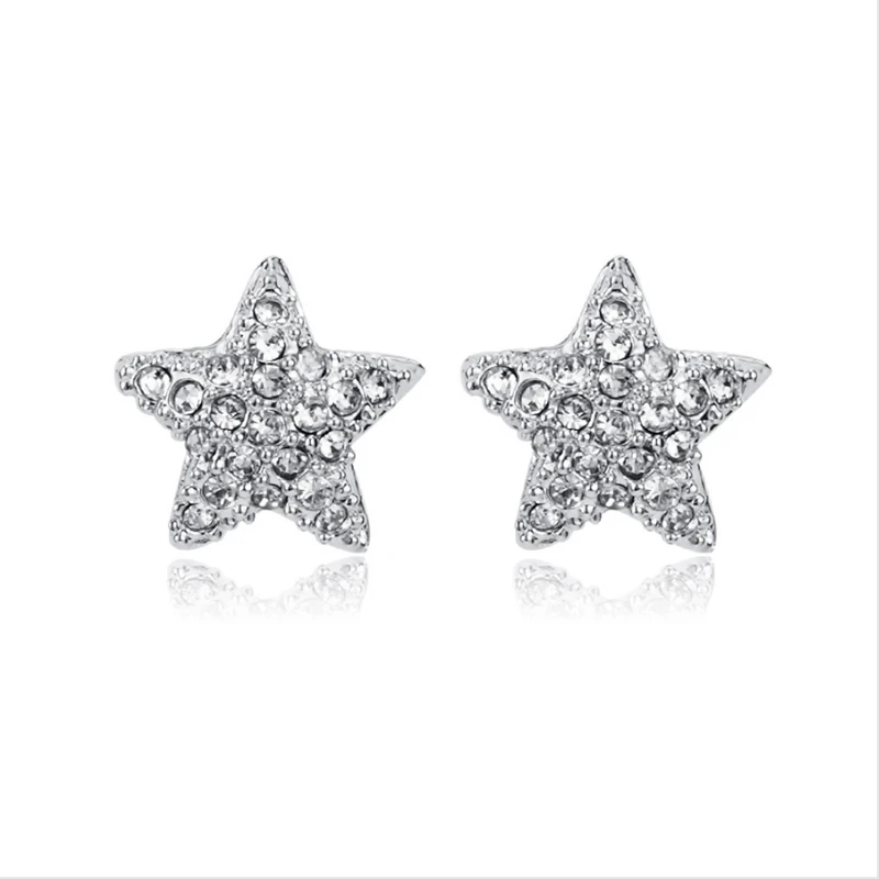 Garilina Party Jewelry White Zircon Silver Color Stud Earrings Cute Fashion Jewelry E2174
Garilina Party Jewelry White Zircon Silver Color Stud Earrings Cute Fashion Jewelry E2174