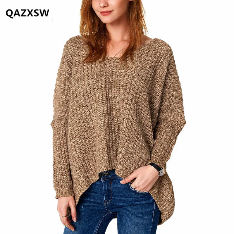 2019 New Europe And The United States Women Loose Large Yard Deep V-neck Sweaters Thick Pin Varicolored Pullover Sweater SY090
2019 New Europe And The United States Women Loose Large Yard Deep V-neck Sweaters Thick Pin Varicolored Pullover Sweater SY090