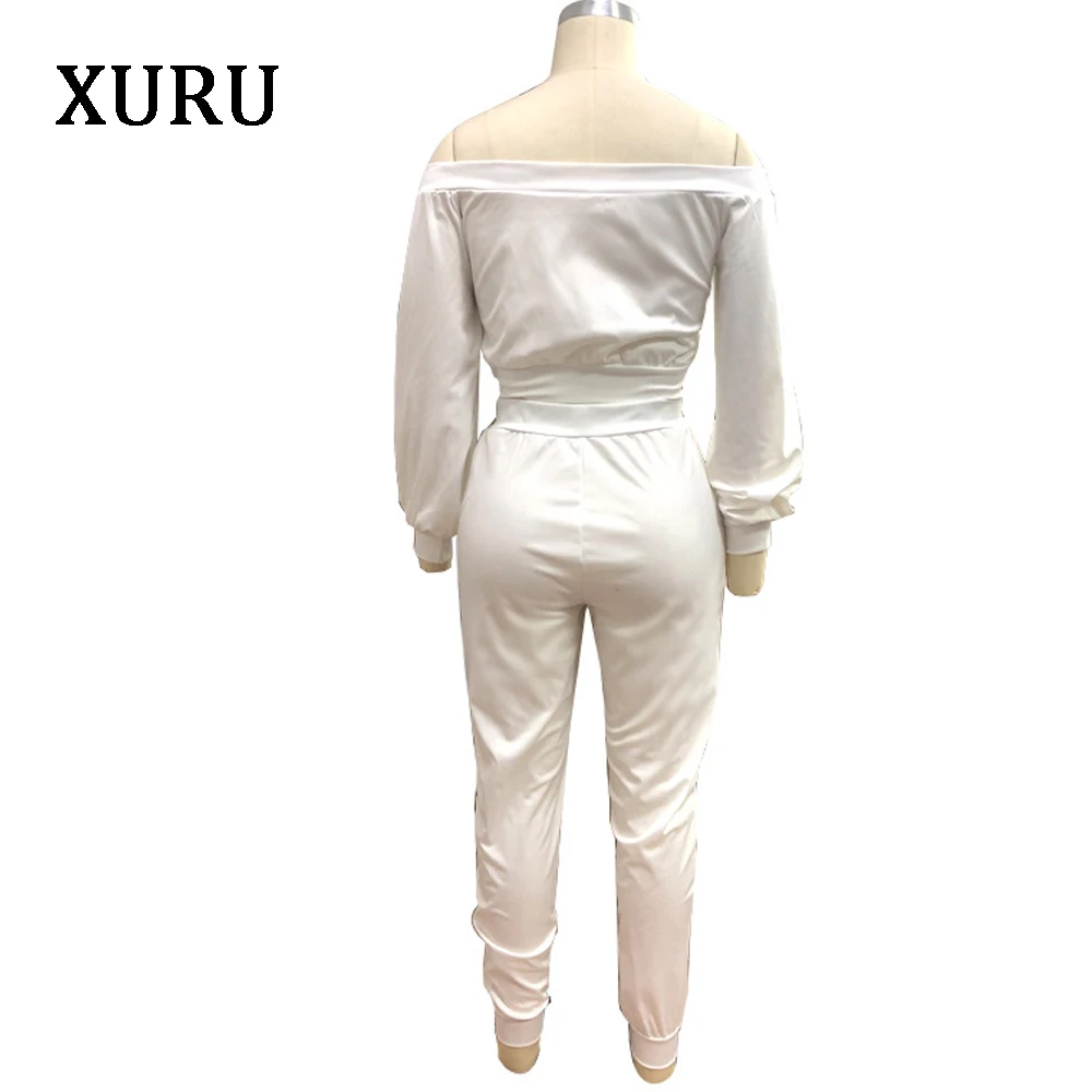 XURU2020 Autumn And Winter New Jumpsuit Sports Suit Women's Sexy two-piece Backless Sexy Jumpsuit Two-piece
XURU2020 Autumn And Winter New Jumpsuit Sports Suit Women's Sexy two-piece Backless Sexy Jumpsuit Two-piece