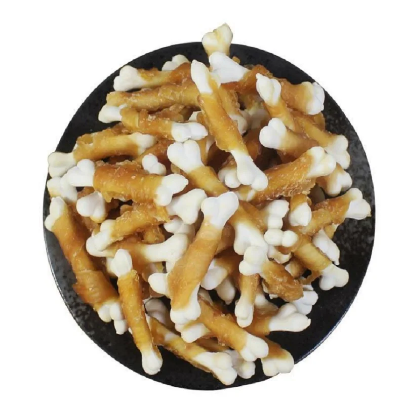 Dog Snacks Fresh chicken twisted calcium bone Pet Snack Puppy Chew Dog food Clean Teeth Training dog Reward Snack Pet food
Dog Snacks Fresh chicken twisted calcium bone Pet Snack Puppy Chew Dog food Clean Teeth Training dog Reward Snack Pet food