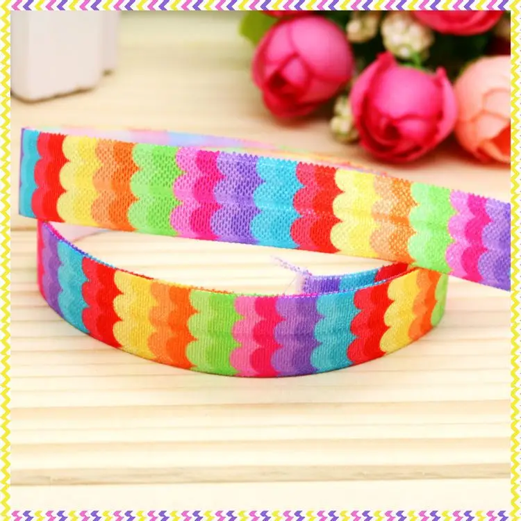 5/8 inch Free shipping Elastic FOE rainbow printed headband headwear diy hair band wholesale OEM H4280
5/8 inch Free shipping Elastic FOE rainbow printed headband headwear diy hair band wholesale OEM H4280