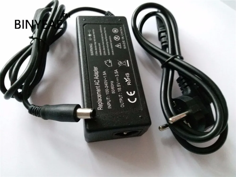 18.5V 3.5A 65W Universal AC Adapter Battery Charger for HP 630 635 650 655 Laptop with Power Cable
18.5V 3.5A 65W Universal AC Adapter Battery Charger for HP 630 635 650 655 Laptop with Power Cable