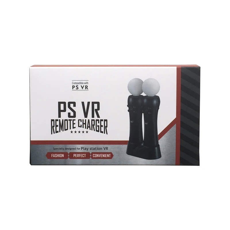 Зарядная станция с двумя usb-станциями подставка для PS4 PlayStation 4 VR PSVR игровой