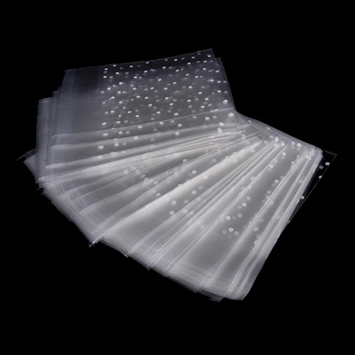 100pcs 10*10cm White Dots Transparent Frosted OPP Plastic Christmas Gift Bag Birthday Party Wedding Cookie Candy Packaging bag
100pcs 10*10cm White Dots Transparent Frosted OPP Plastic Christmas Gift Bag Birthday Party Wedding Cookie Candy Packaging bag