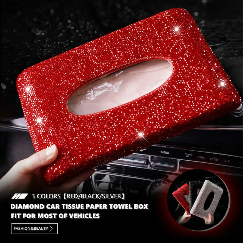 Bling Lady Crystal Diamond Rhinestone Car Auto Tissue Box Paper Towel Case Cover
Bling Lady Crystal Diamond Rhinestone Car Auto Tissue Box Paper Towel Case Cover