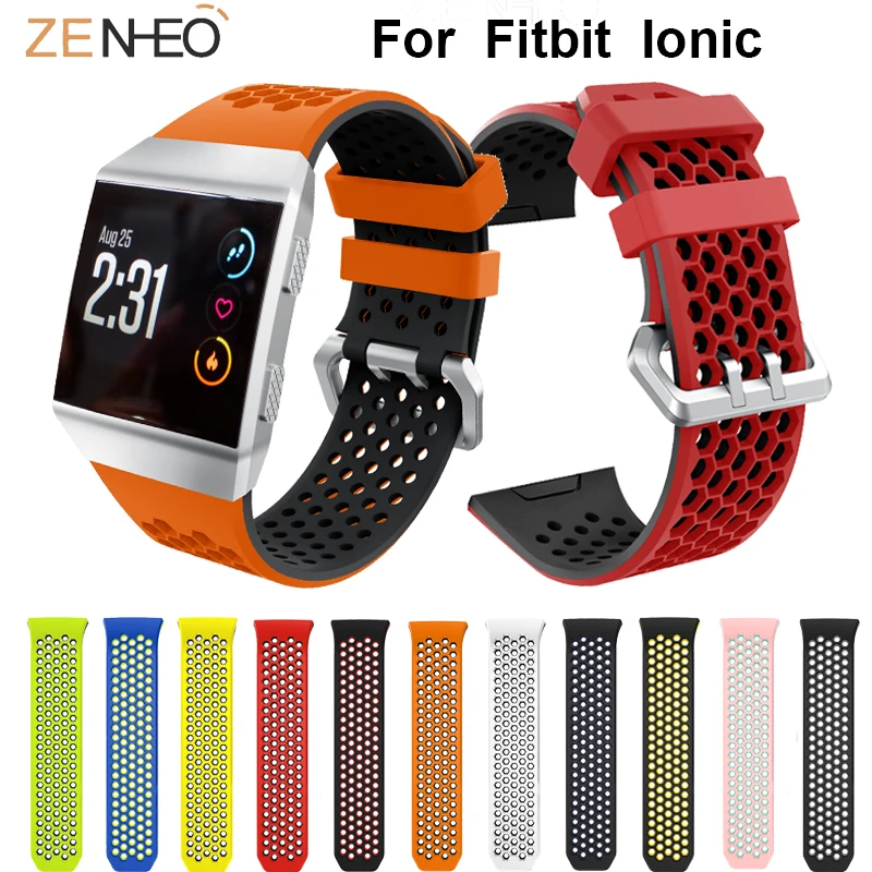 For Fitbit Ionic breathable soft Silicone watches band wrist strap Replacement for Fitbit ionic Bracelet Wristband watch straps
For Fitbit Ionic breathable soft Silicone watches band wrist strap Replacement for Fitbit ionic Bracelet Wristband watch straps