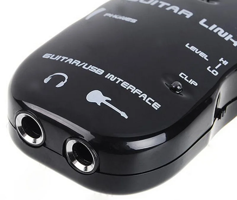 USB-кабель для гитары соединительный кабель ПК/MAC адаптер записи музыки Новый